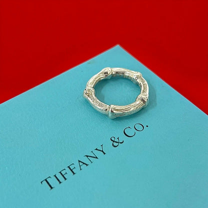 Tiffany & Co Bamboo 925 Sterling Silver Ring