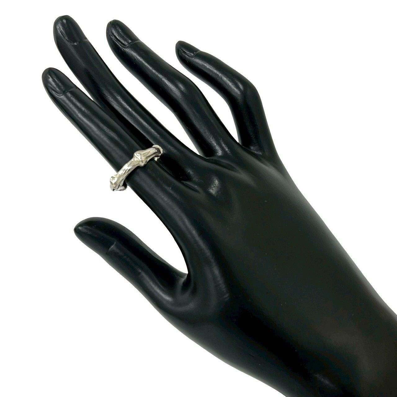 Tiffany & Co Bamboo 925 Sterling Silver Ring — view 2