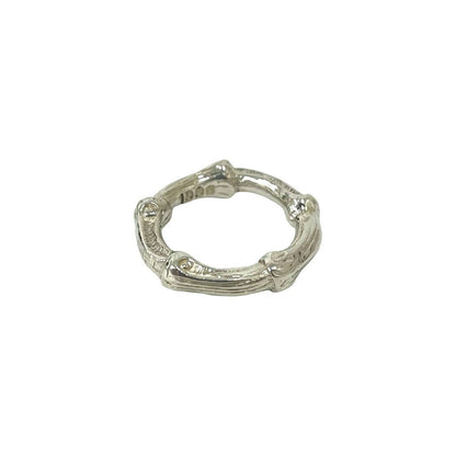 Tiffany & Co Bamboo 925 Sterling Silver Ring — view 6