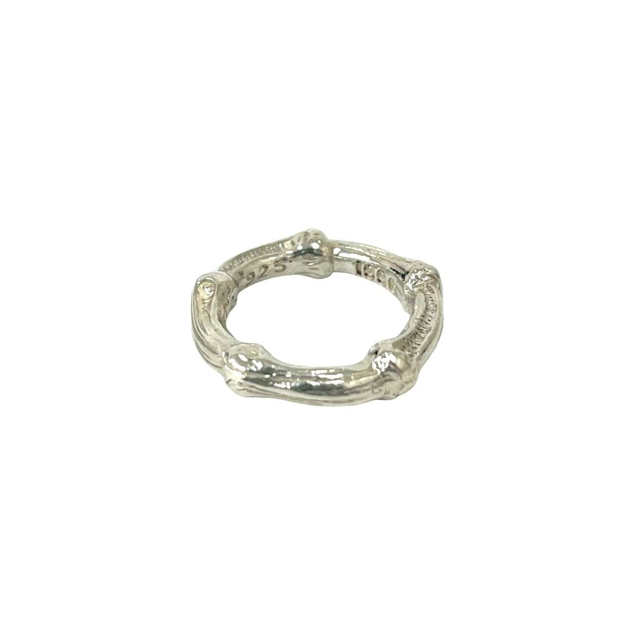 Tiffany & Co Bamboo 925 Sterling Silver Ring — view 5