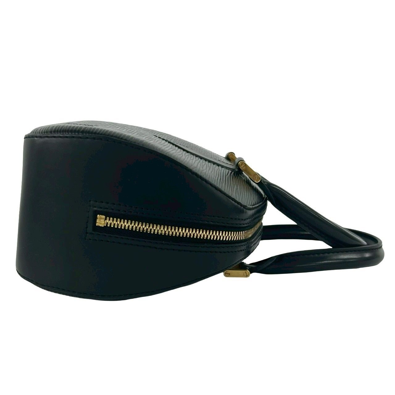 Louis Vuitton Vintage Jasmine Epi Leather Boston Bag Noir — view 6