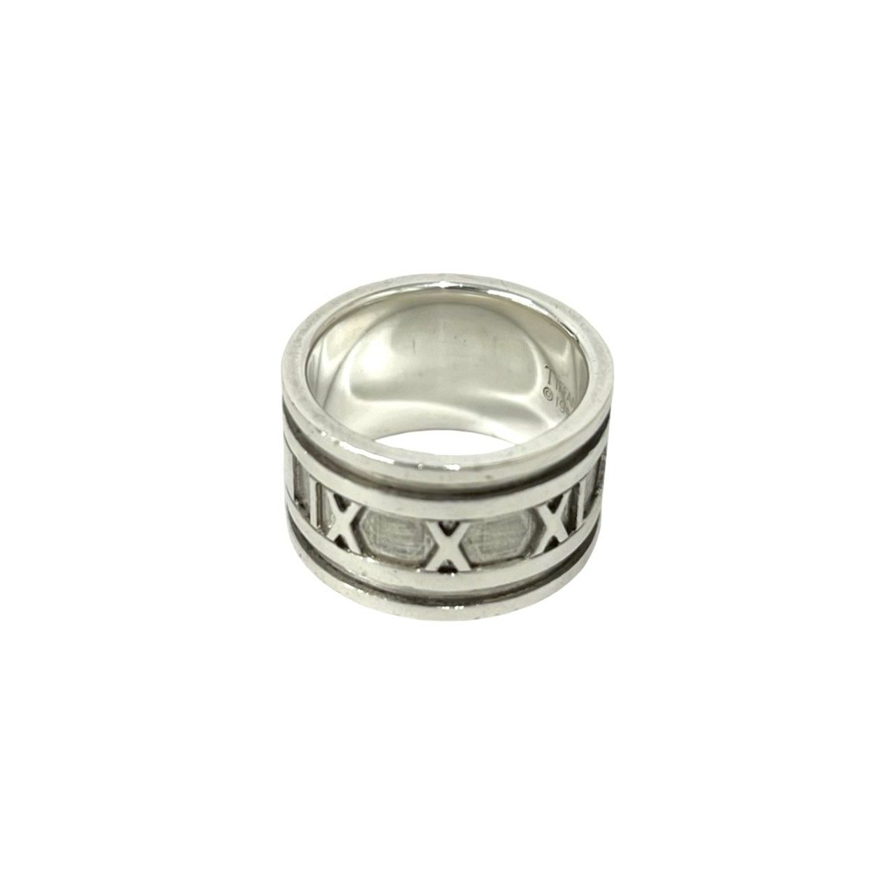 Tiffany & Co Wide Atlas Ring 925 Sterling Silver — view 5