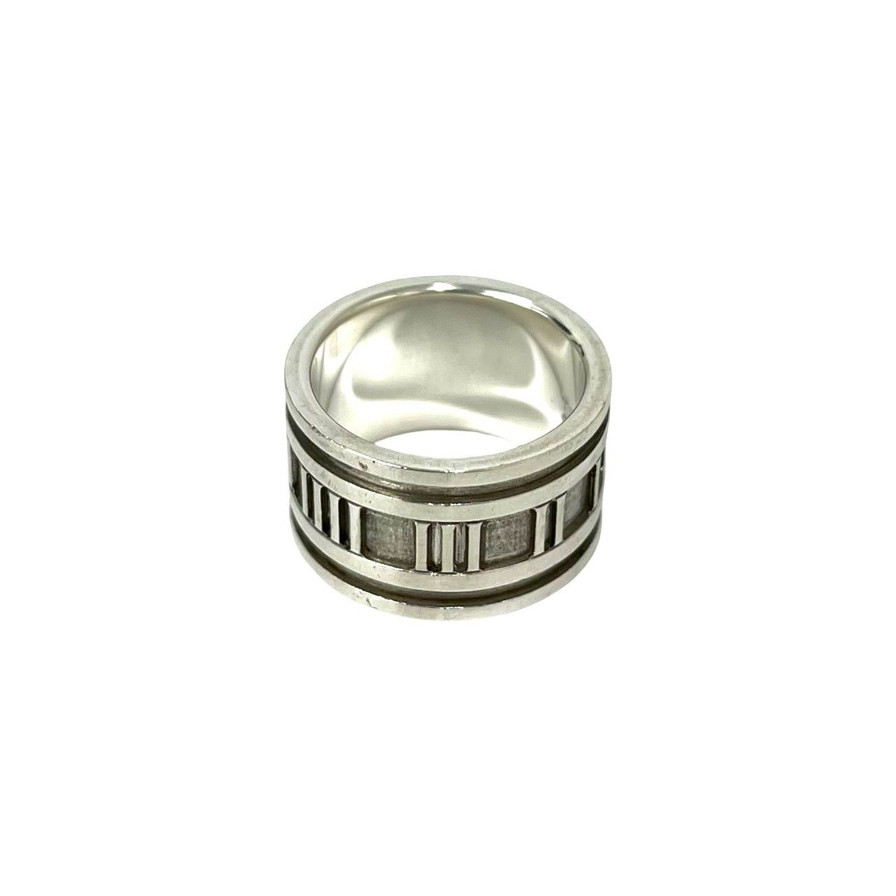 Tiffany & Co Wide Atlas Ring 925 Sterling Silver — view 4