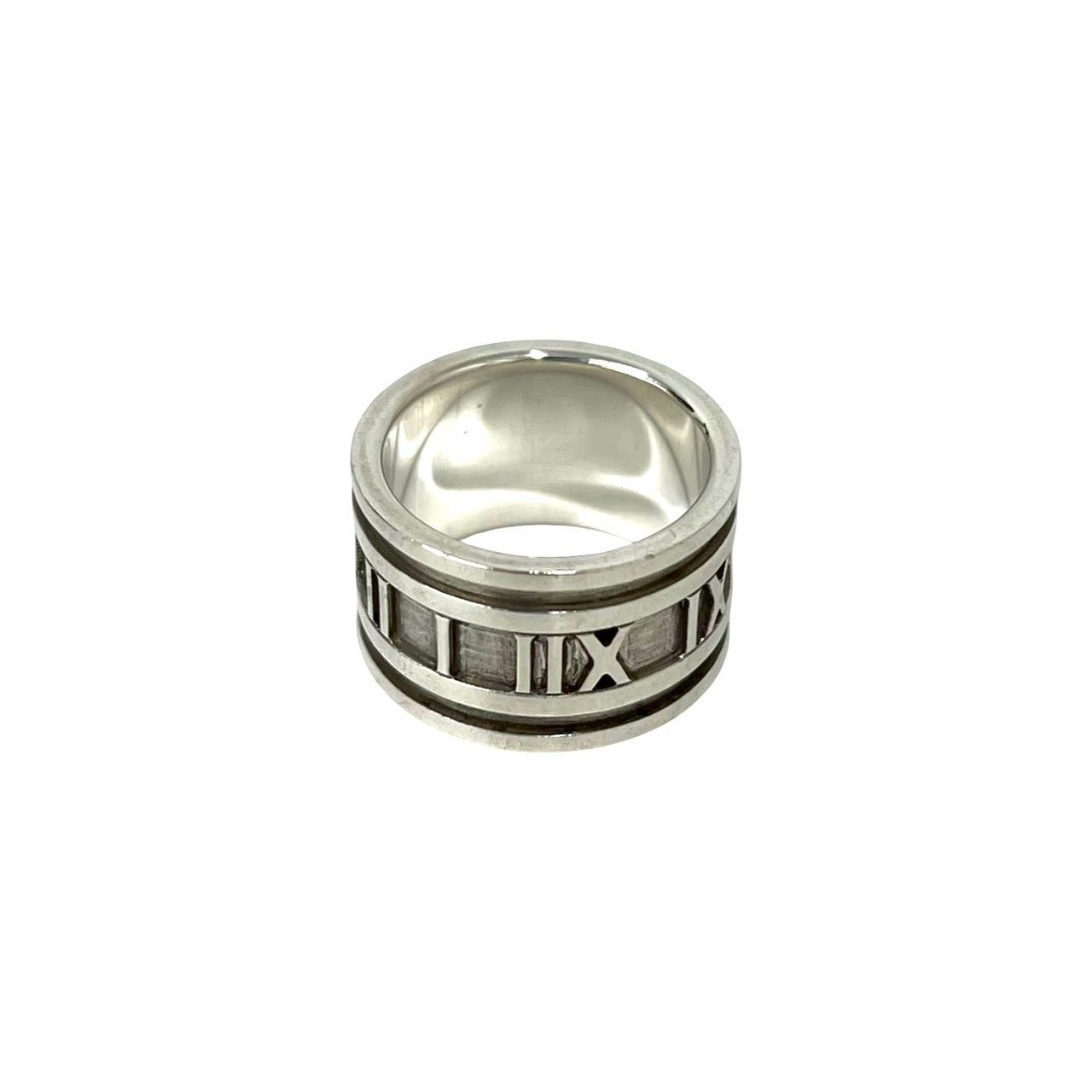 Tiffany & Co Wide Atlas Ring 925 Sterling Silver — view 6