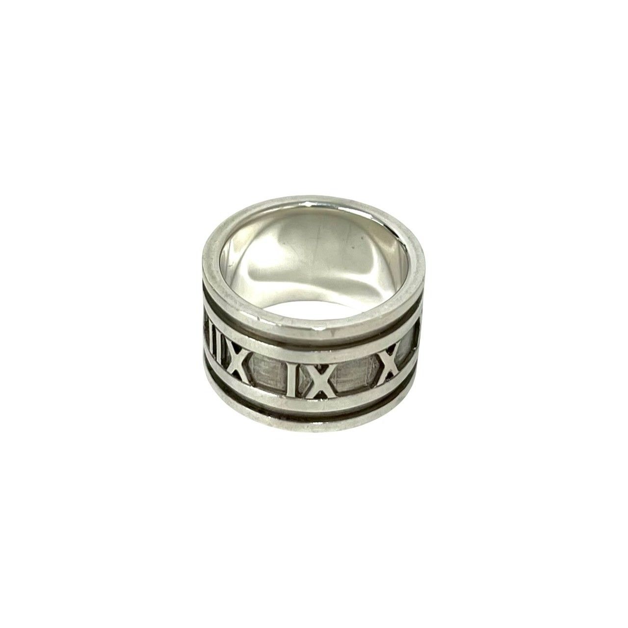 Tiffany & Co Wide Atlas Ring 925 Sterling Silver — view 5