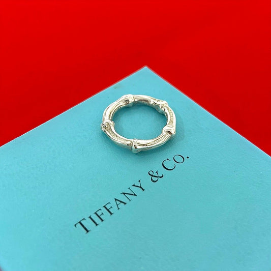 Tiffany & Co Bamboo 925 Sterling Silver Ring