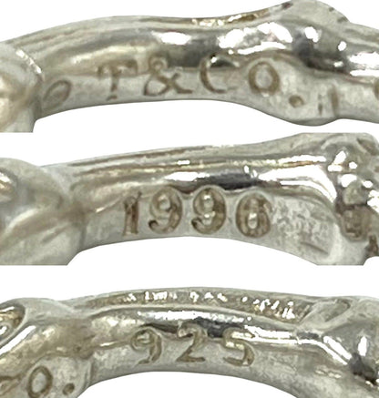 Tiffany & Co Bamboo 925 Sterling Silver Ring — view 3