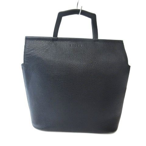 Loewe Leather Tote Black
