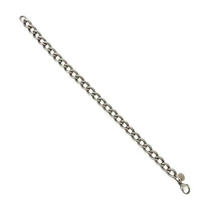 Tiffany & Co Box Twist Rope Bracelet 925 Sterling Silver Chain — view 6