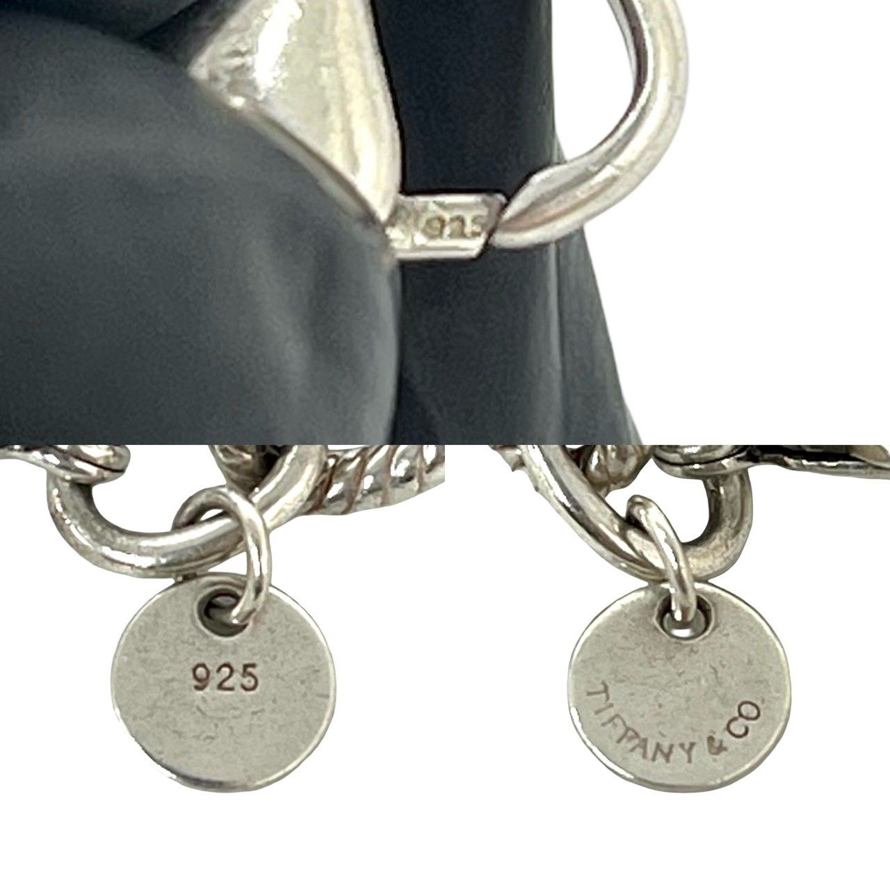 Tiffany & Co Box Twist Rope Bracelet 925 Sterling Silver Chain — view 3