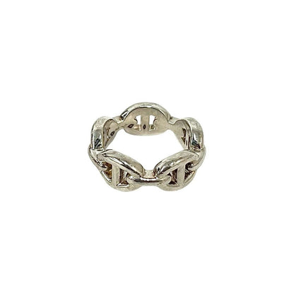 Hermes Chaine D'ancre Ring 925 Sterling Silver — view 5