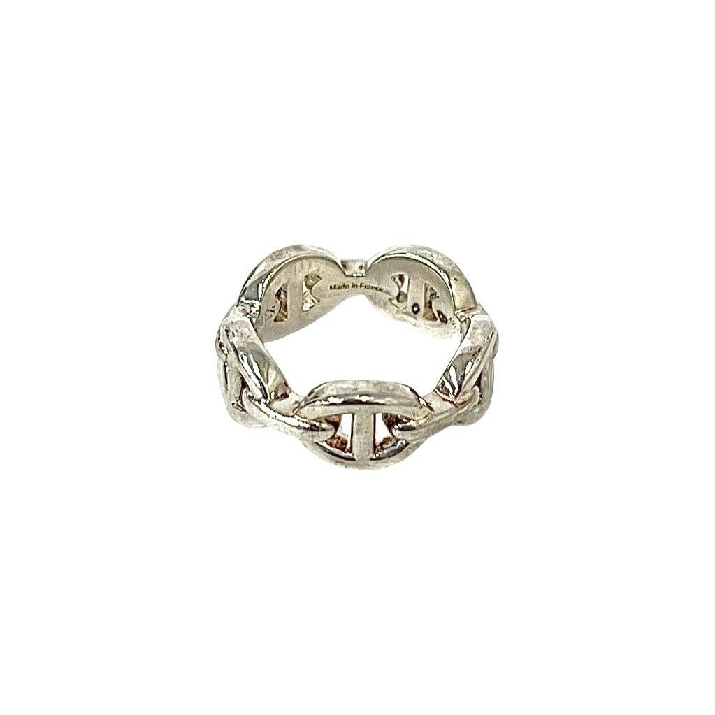 Hermes Chaine D'ancre Ring 925 Sterling Silver — view 4
