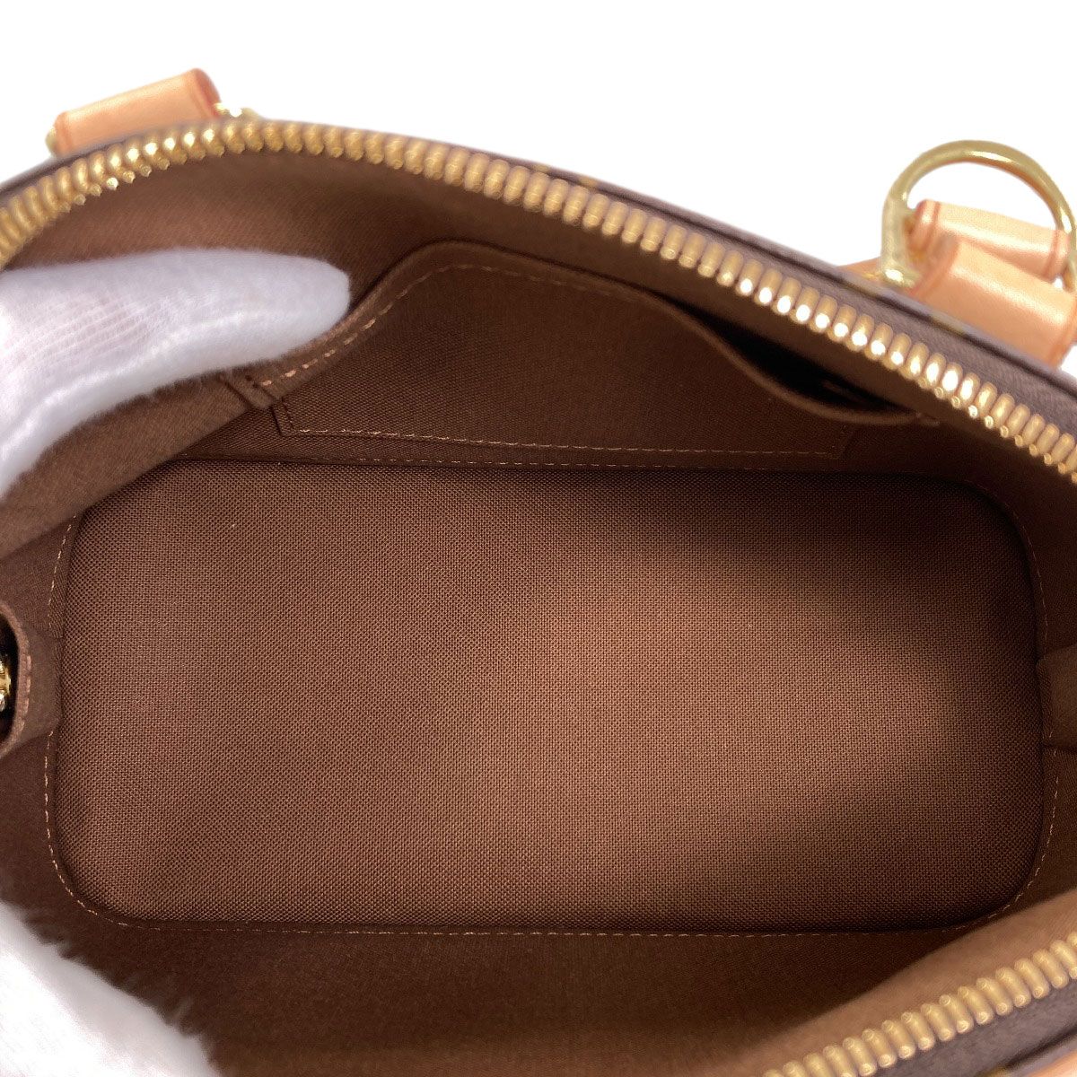 Louis Vuitton Alma BB Handbag Monogram Canvas — view 5