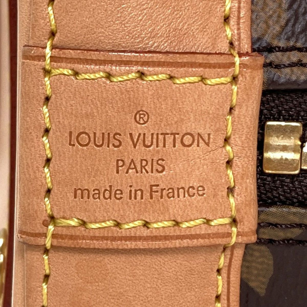 Louis Vuitton Alma BB Handbag Monogram Canvas — view 6