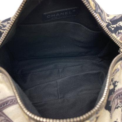 Chanel Air Line Airplane Pattern Handbag Canvas — view 5