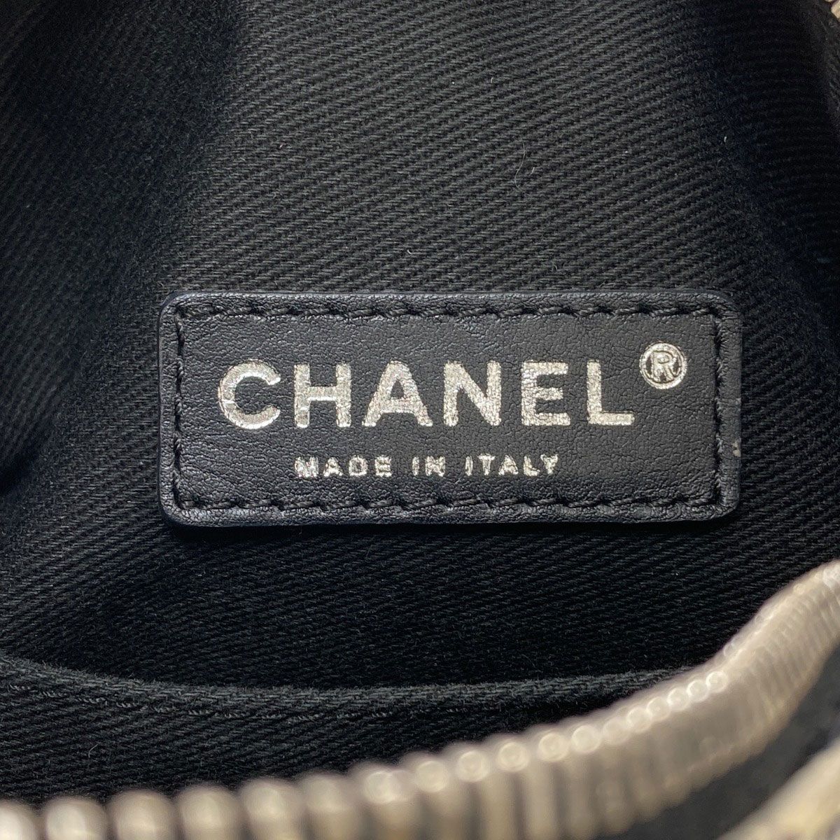Chanel Air Line Airplane Pattern Handbag Canvas — view 6