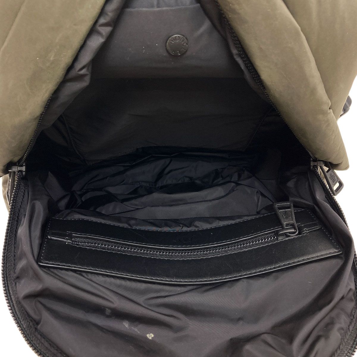 Moncler Logo Backpack Nylon — view 5
