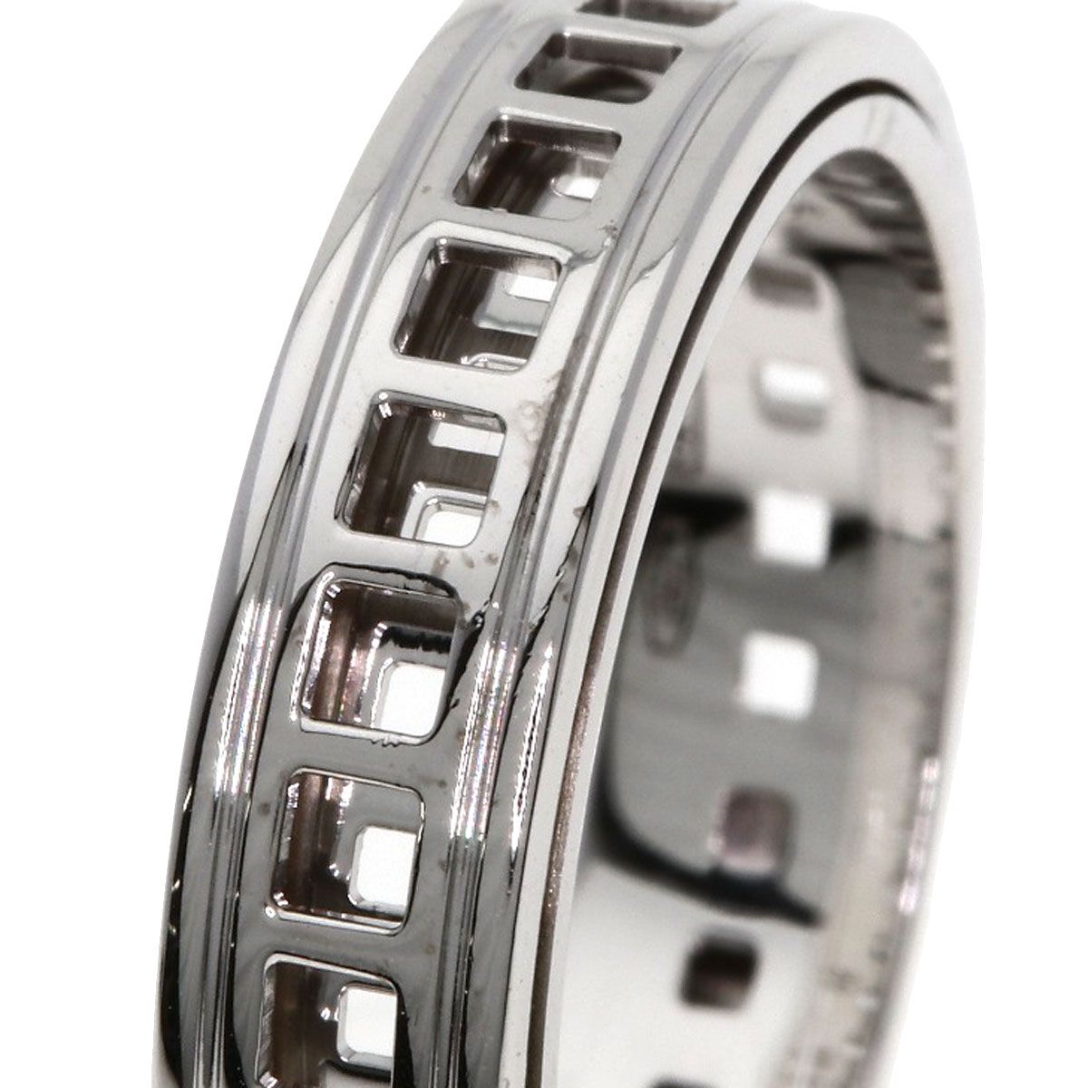 Gucci Scroll Ring 18k White Gold — view 7