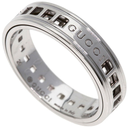 Gucci Scroll Ring 18k White Gold