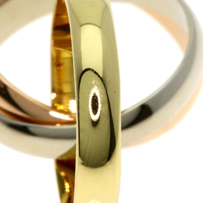 Cartier Trinity 50 Ring 18k Yellow Gold 18k Pink White — view 6