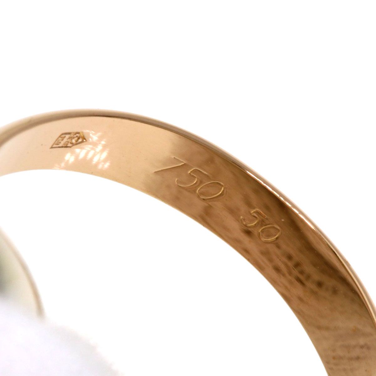 Cartier Trinity 50 Ring 18k Yellow Gold 18k Pink White — view 4