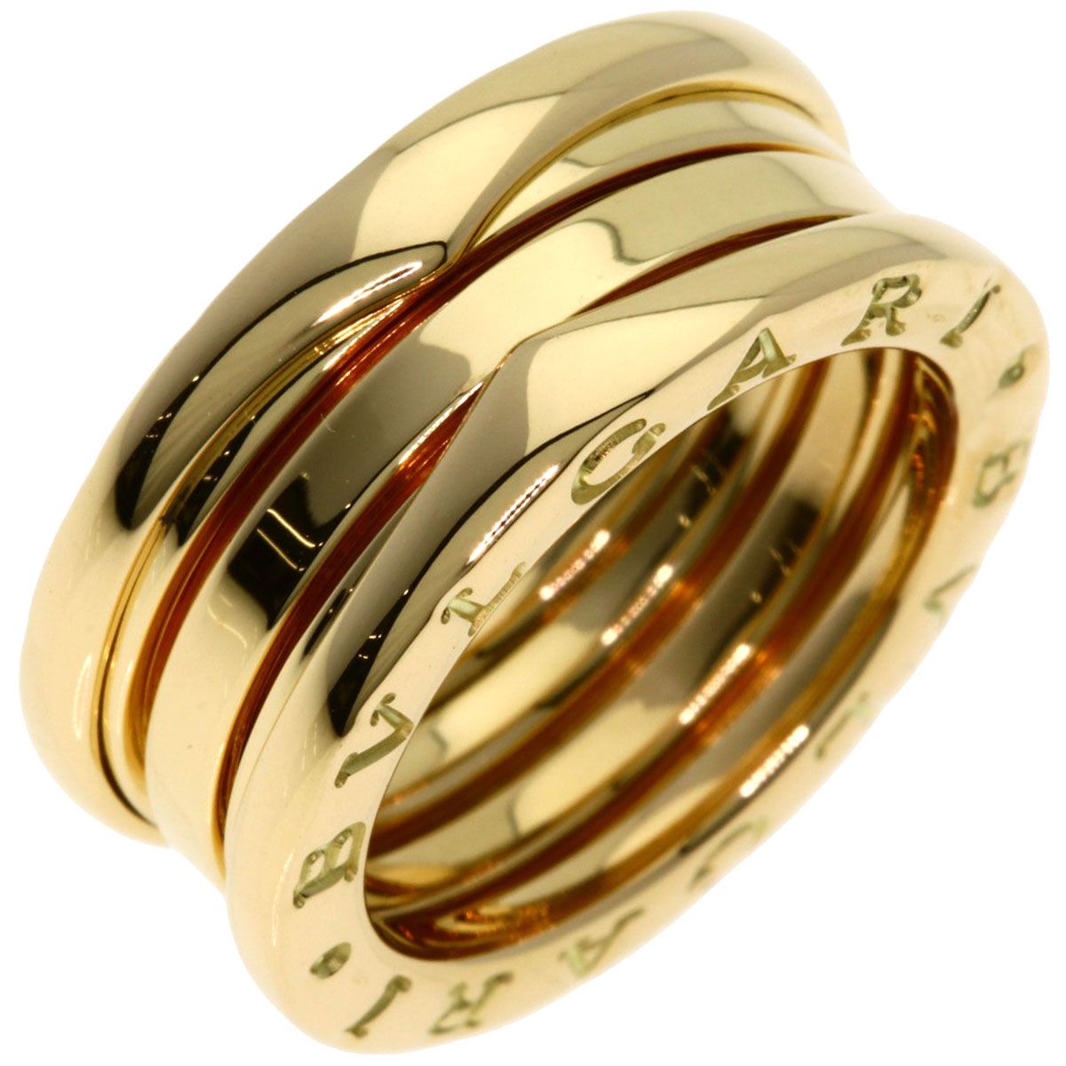 Bvlgari B-zero One Band 50 Ring 18k Yellow Gold — view 2