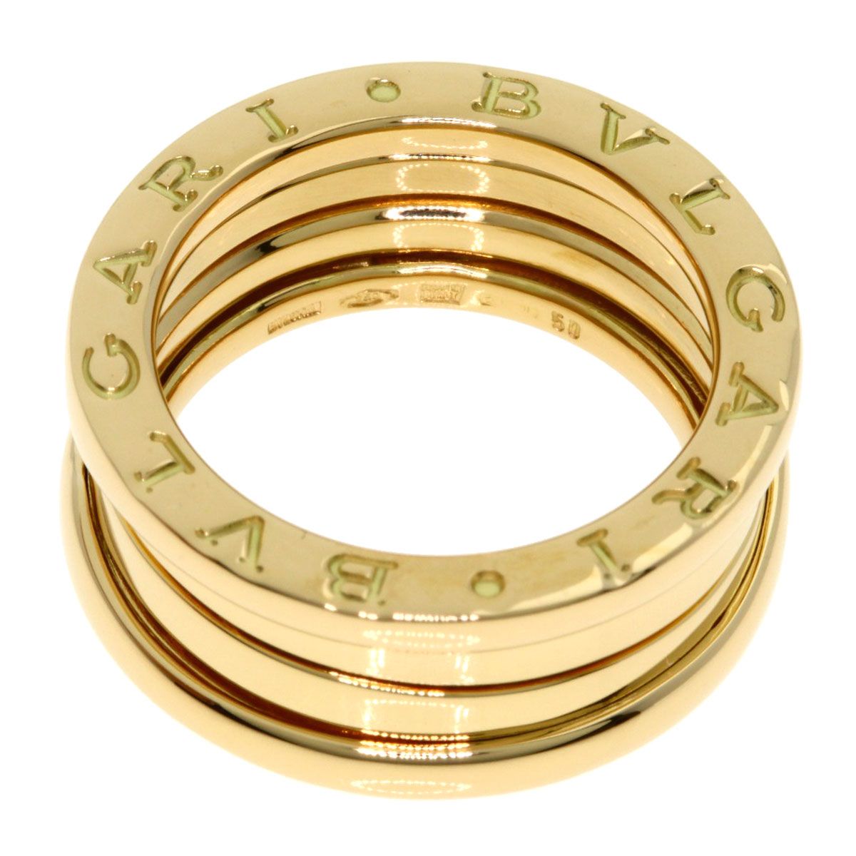 Bvlgari B-zero One Band 50 Ring 18k Yellow Gold — view 4