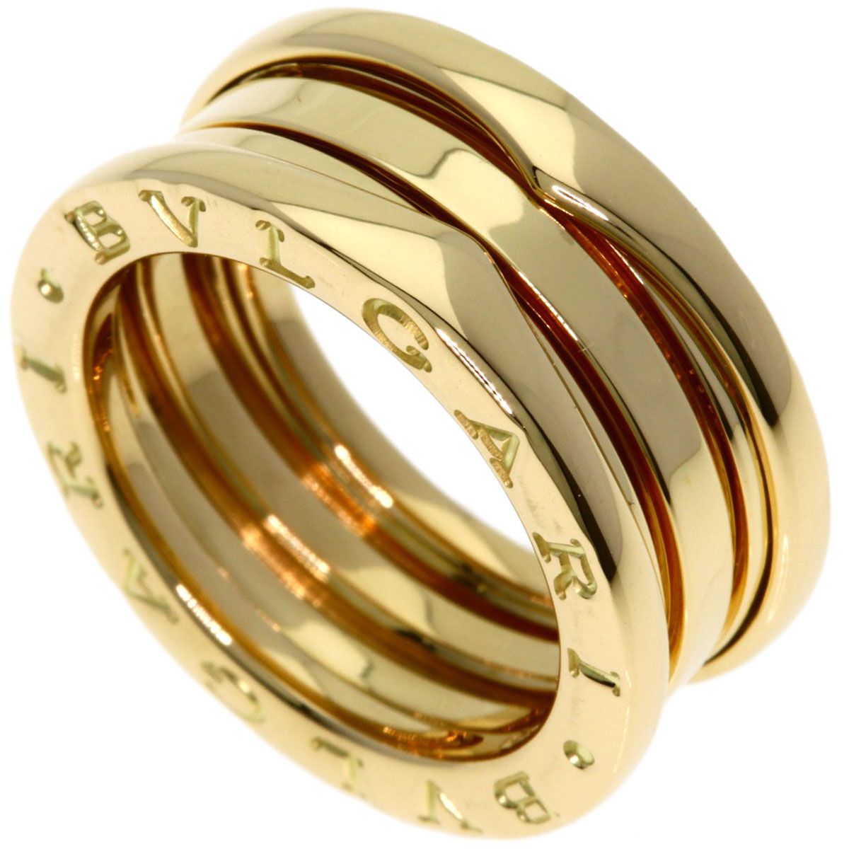 Bvlgari B-zero One Band 50 Ring 18k Yellow Gold