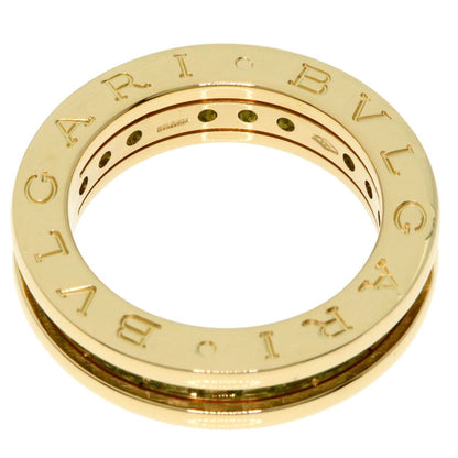 Bvlgari B-zero One Band Peridot 48 Ring 18k Yellow Gold — view 4