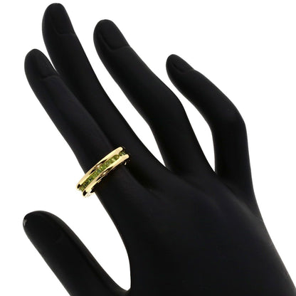 Bvlgari B-zero One Band Peridot 48 Ring 18k Yellow Gold — view 6