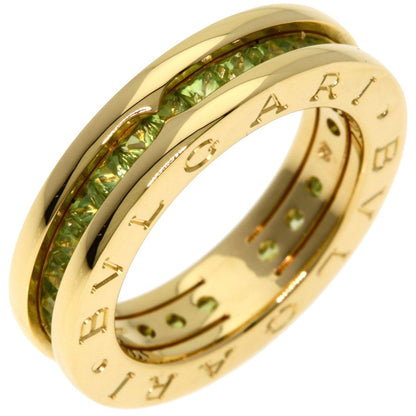 Bvlgari B-zero One Band Peridot 48 Ring 18k Yellow Gold — view 2