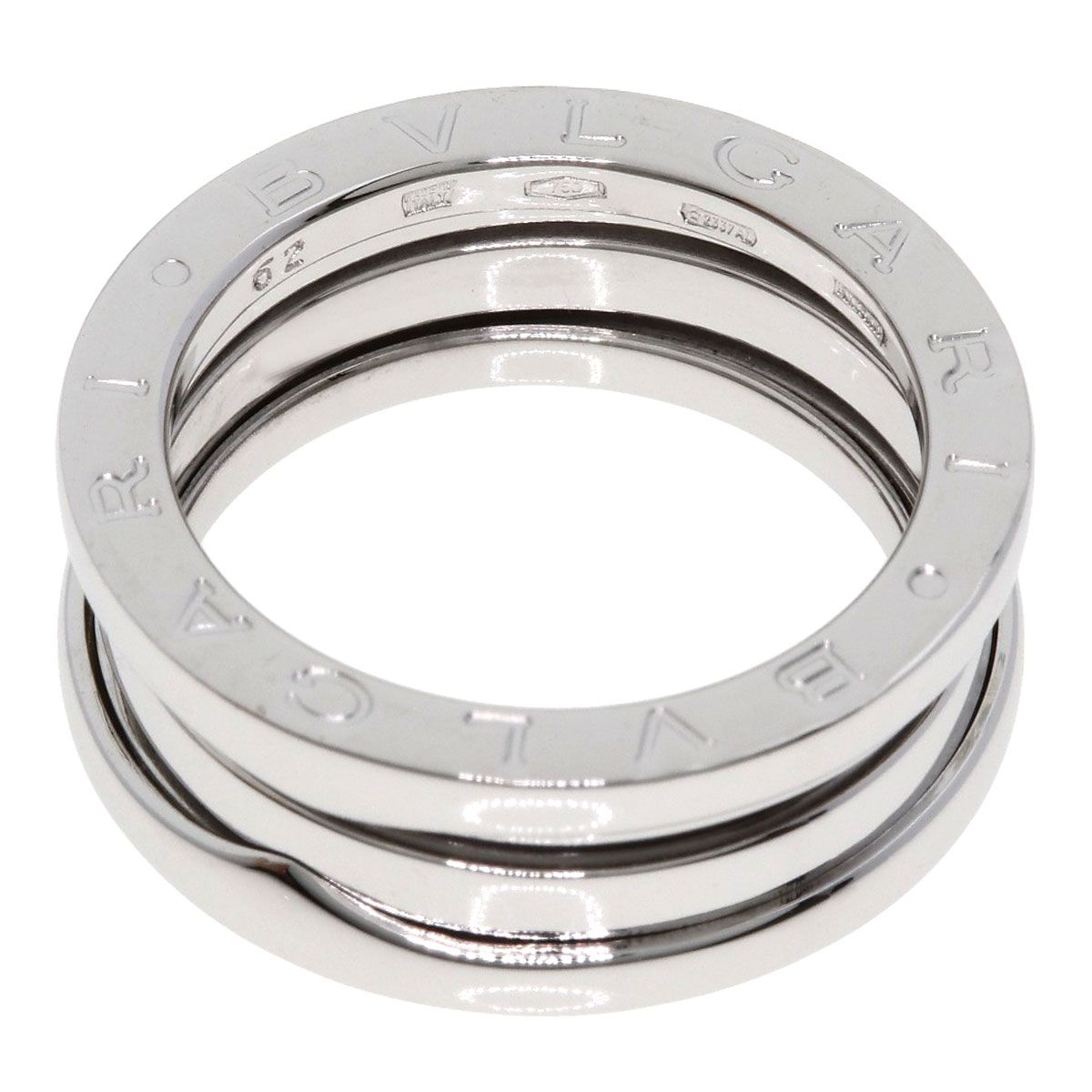Bvlgari B-zero One Band 52 Ring 18k White Gold — view 4
