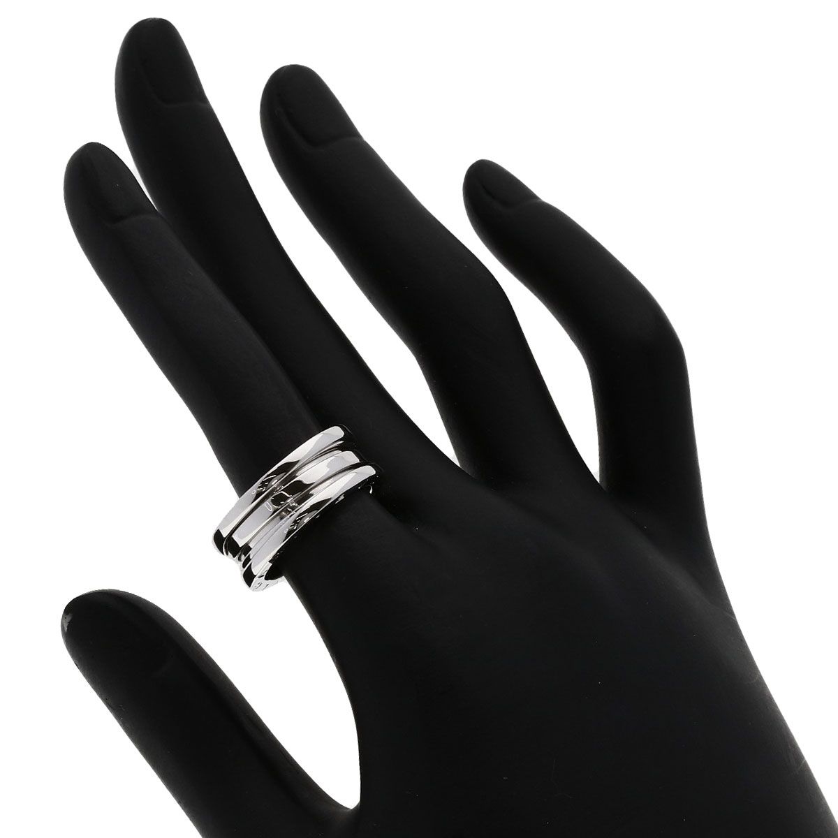 Bvlgari B-zero One Band 52 Ring 18k White Gold — view 5