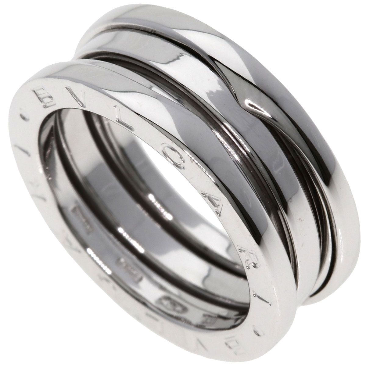 Bvlgari B-zero One Band 52 Ring 18k White Gold