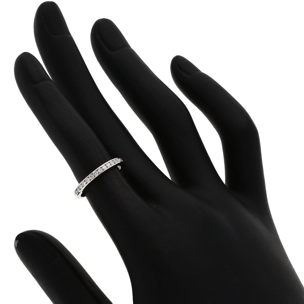 Tiffany & Co Half Eternity Diamond Ring — view 7