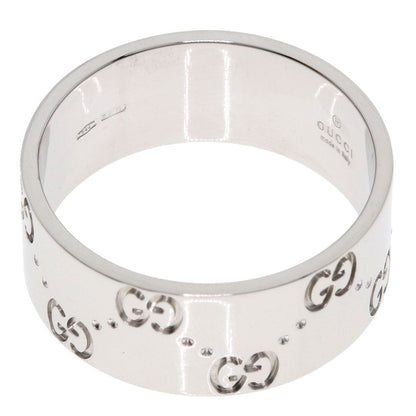 Gucci Icon Wide Ring 18k White Gold — view 4