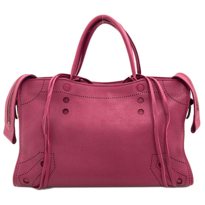 Balenciaga Black Out City 2-Way Handbag Calf — view 2