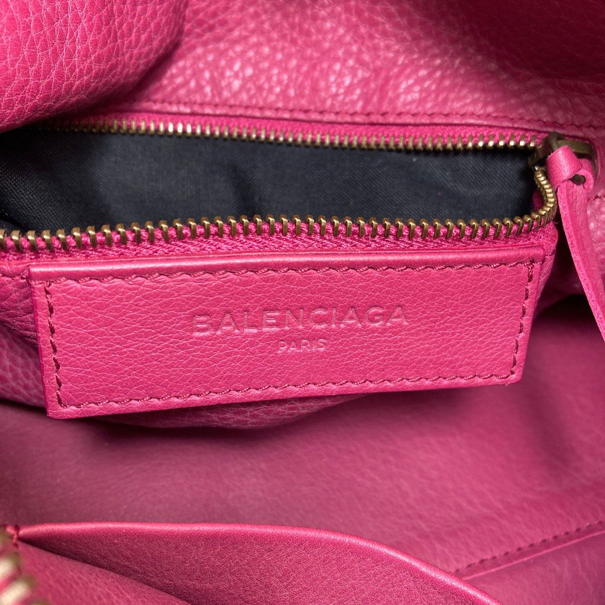 Balenciaga Black Out City 2-Way Handbag Calf — view 6