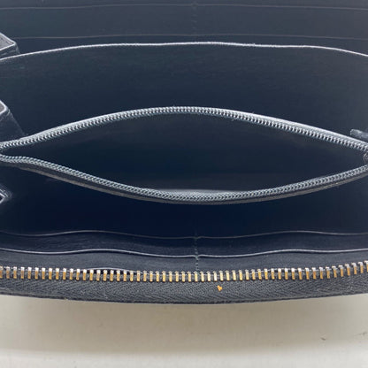 Gucci Wallet Guccissima Round Micro GG Leather Black — view 7