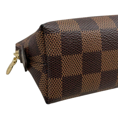 Louis Vuitton Pouch Pochette Cosmetic Damier Ebene — view 6