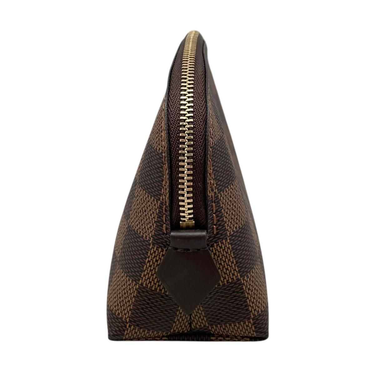 Louis Vuitton Pouch Pochette Cosmetic Damier Ebene — view 3