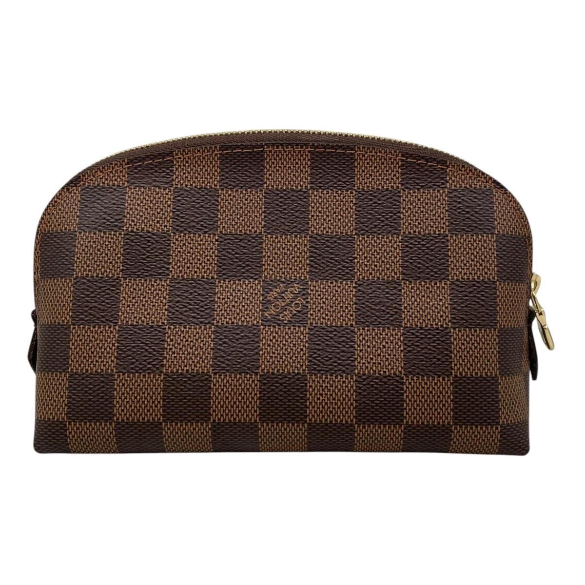 Louis Vuitton Pouch Pochette Cosmetic Damier Ebene — view 2