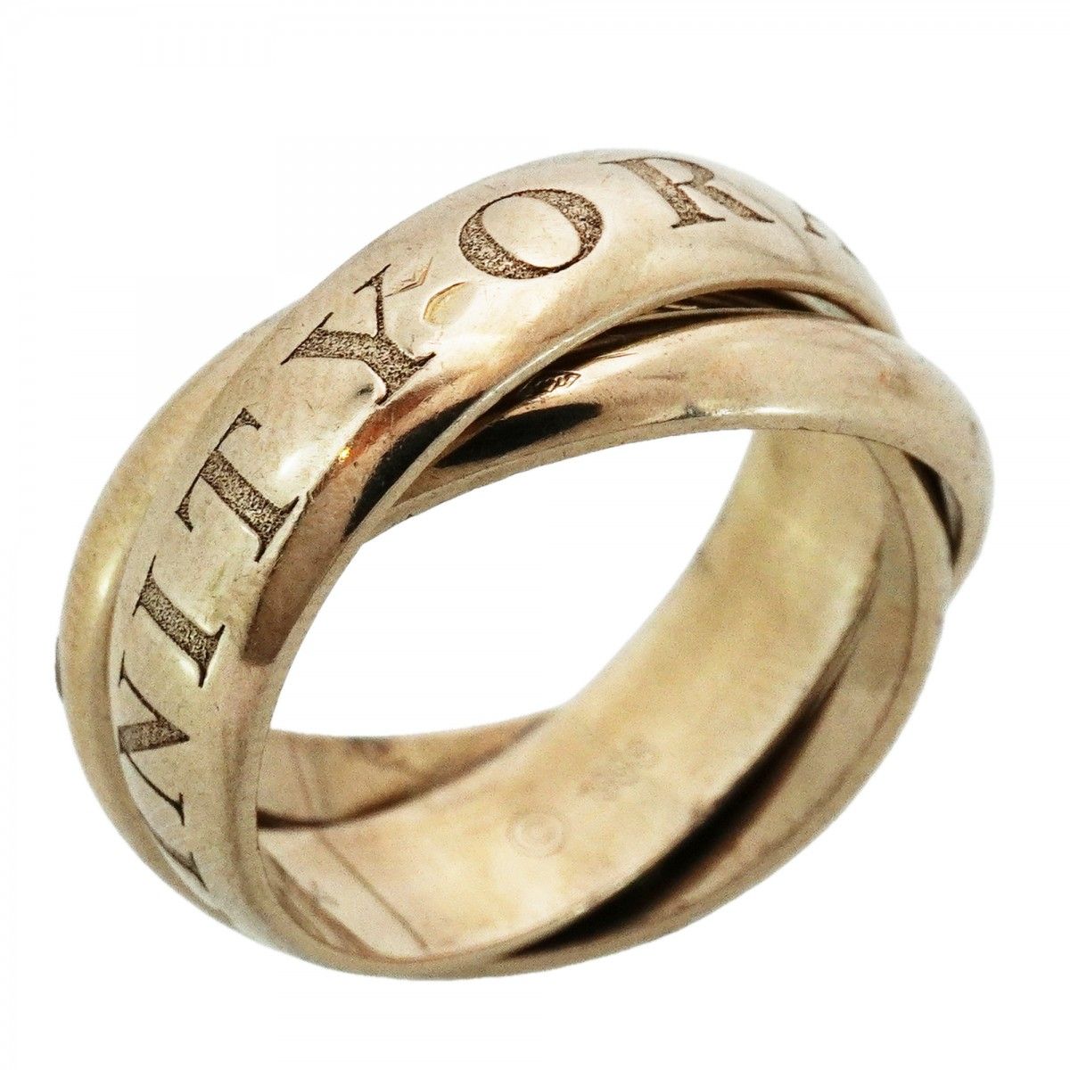 Cartier Ring Trinity Christmas Limited 18k White Gold