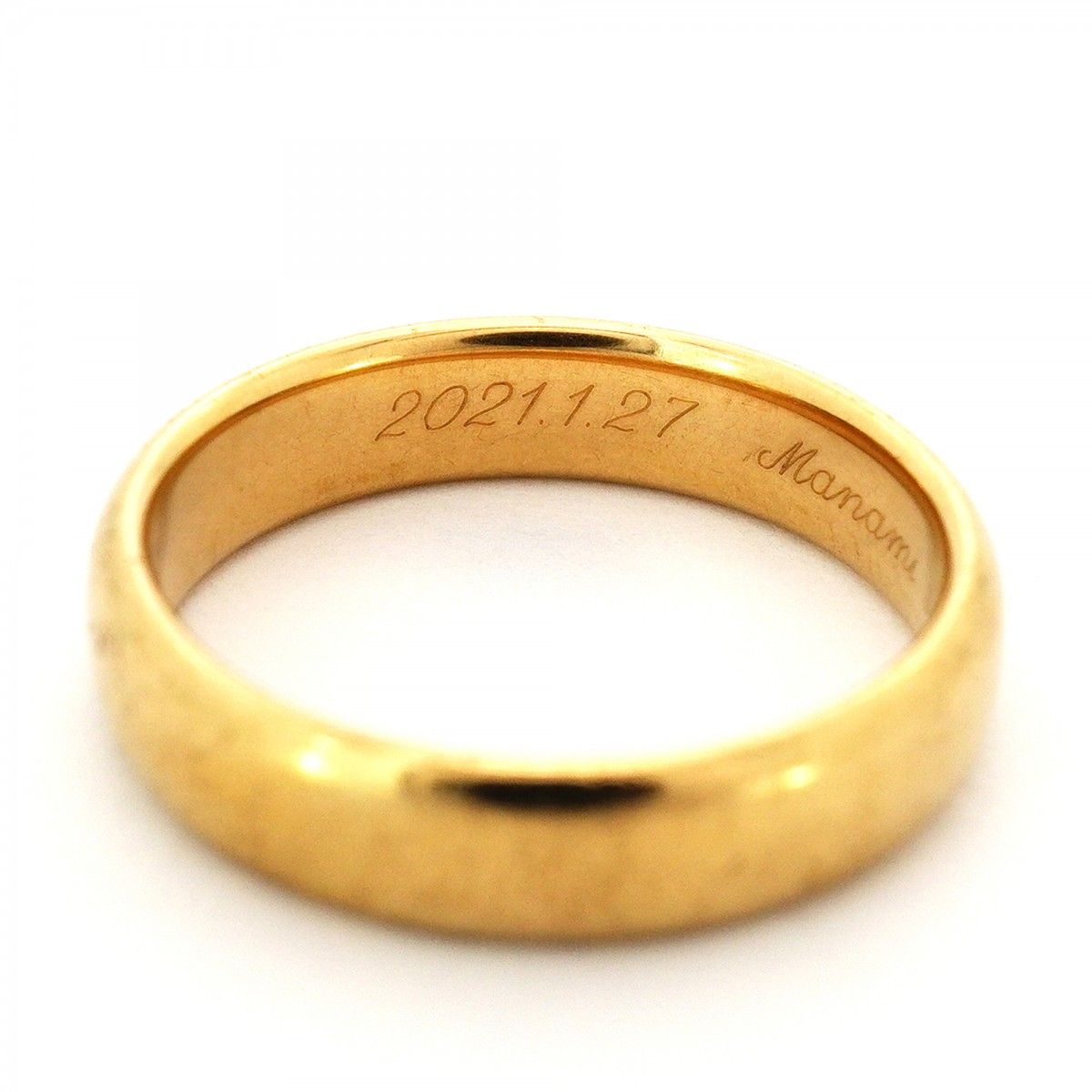 Tiffany & Co Ring Wedding Band 18k Yellow Gold — view 5