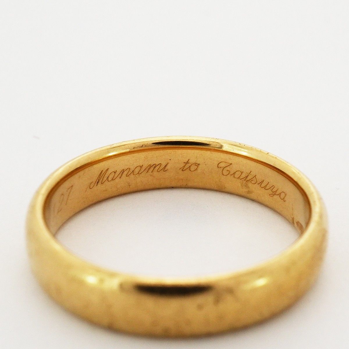 Tiffany & Co Ring Wedding Band 18k Yellow Gold — view 6