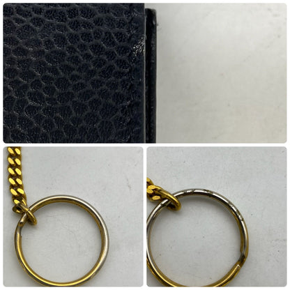 Chanel Cigarette Case CC Logo Caviar Leather — view 8