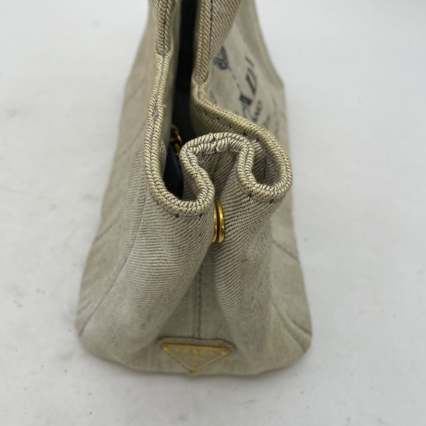 Prada Tote Canapa Canvas Travel — view 5