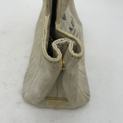 Prada Tote Canapa Canvas Travel — view 5