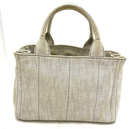 Prada Tote Canapa Canvas Travel — view 3