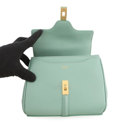 Celine Handbag Seise Mini 16 Leather Bag — view 6